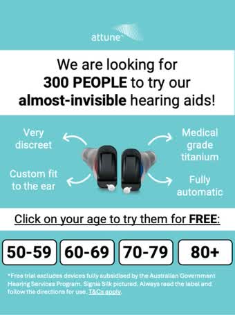 Ad by Attune Hearing