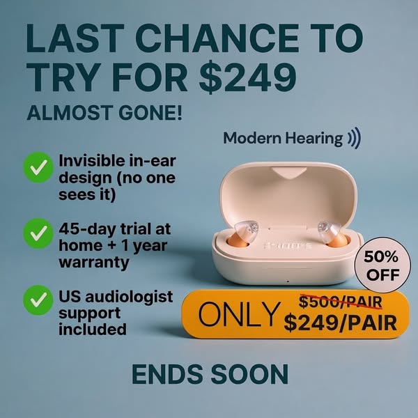 Ad by Modern Hearing